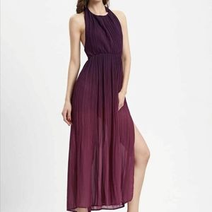 Beautiful ombre burgundy maxi NWT 🖤